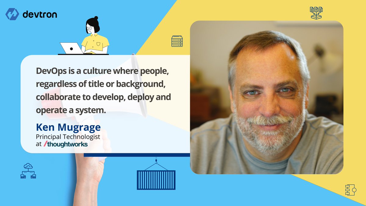 DevtronL's tweet photo. If there ever was a quote that embodied our approach & culture at #DevtronLabs, this is it! Shoutout to #TechAdvocate @kmugrage for today's #MondayMotivation! https://t.co/bsPBo84MLE