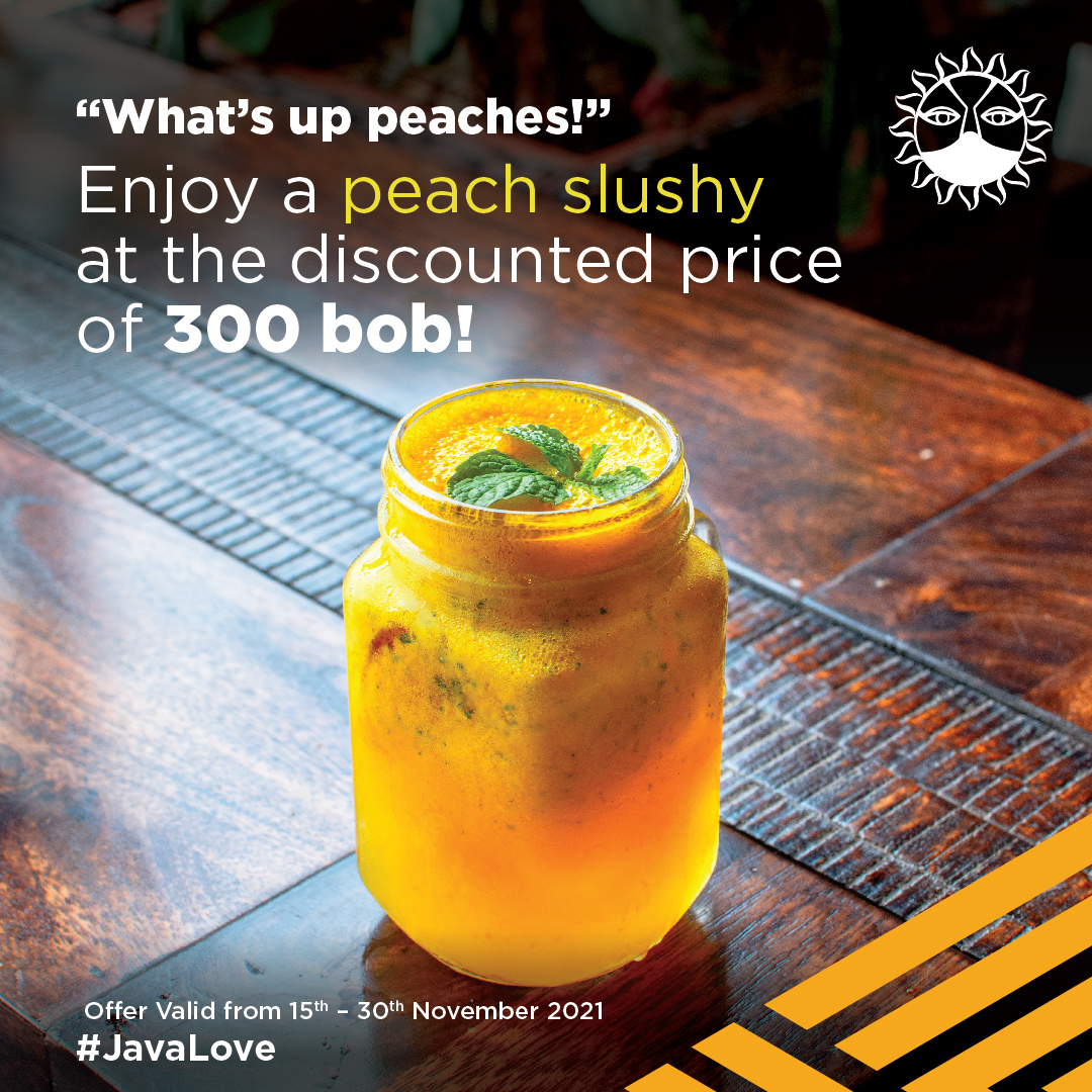 javahouseafrica's tweet image. Enjoy our Mixed Berries, Kiwi and Peach slushies. They're refreshing, smell great and taste even better! Available starting today at the discounted price of 300 shillings across all Java branches and for delivery from food apps.
#JavaLove #JavaSlushies