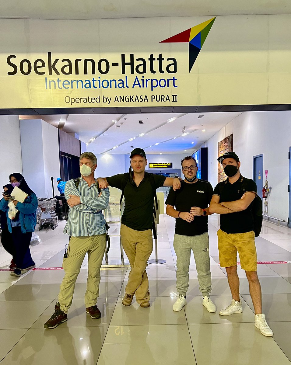 fly_byguy's tweet photo. The #Flybyguys go their separate ways at Jakarta. 
2 are heading to Bali for a short holiday, another to Dubai, and myself, back to Helsinki. 

We’ll be back the skies next month… https://t.co/EszvcS6aNh