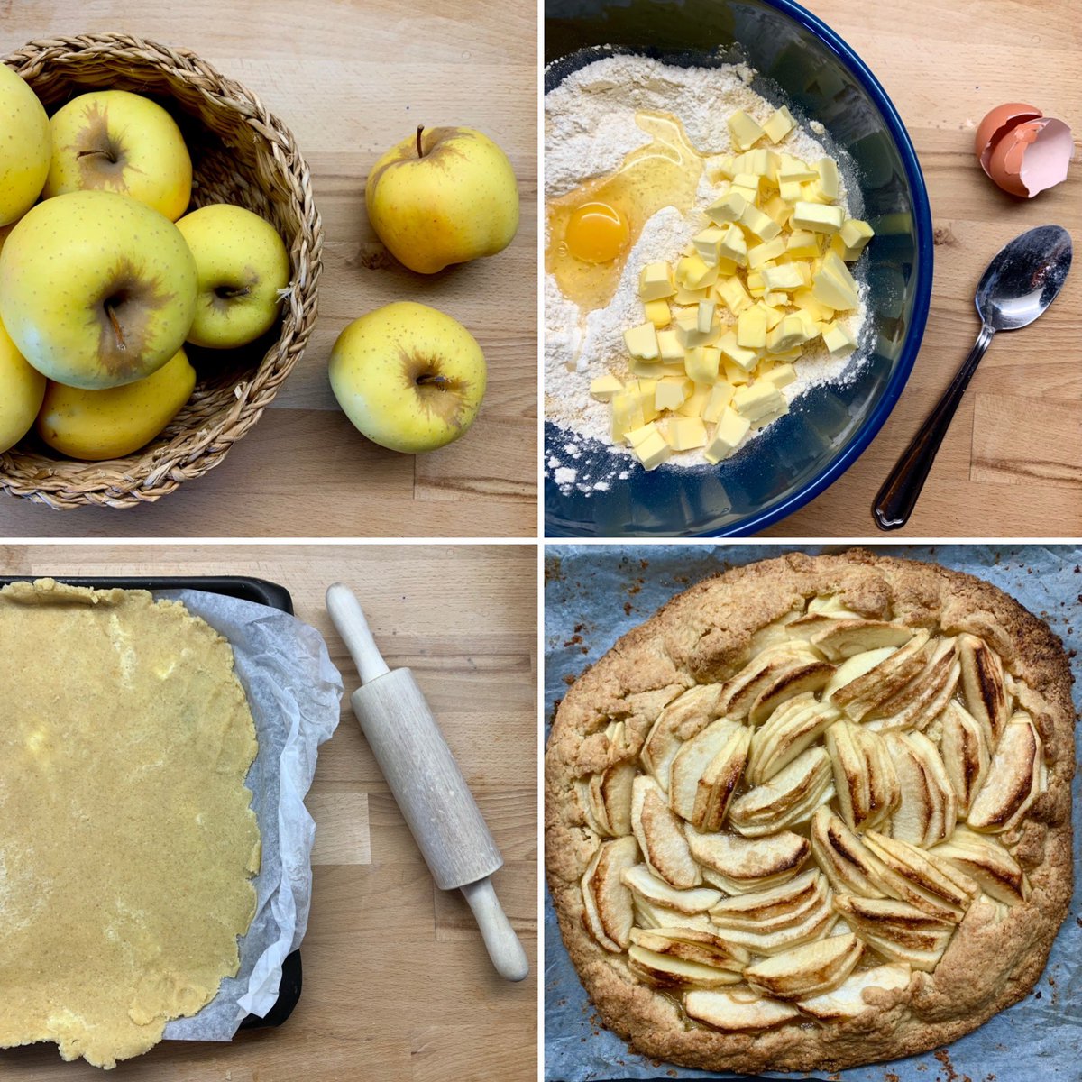 ValzeCook's tweet photo. #tarterustique aux #pommes &amp; #soleil #cannois #surleblog #cannes #applepie #tarteauxpommes https://t.co/r3hUiifRgC https://t.co/ny2wtD0uhk
