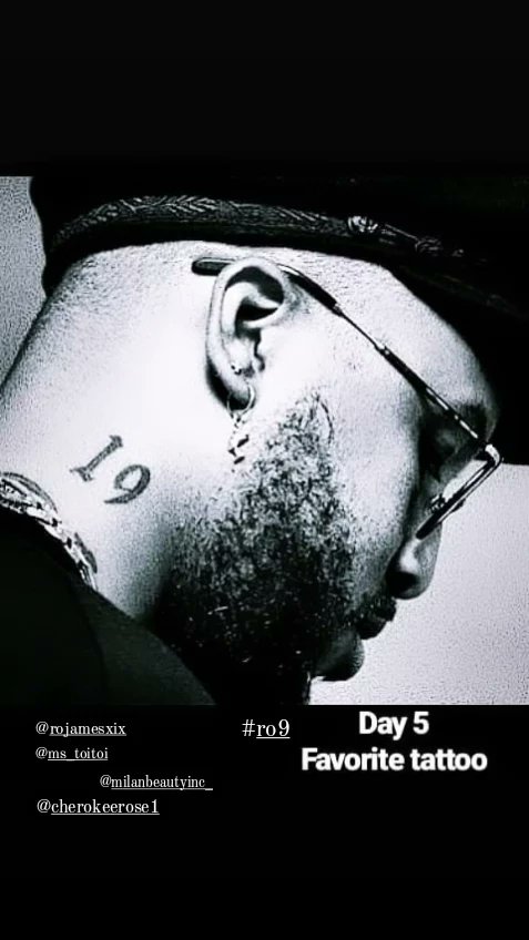 Cassand98206404's tweet photo. @RoJamesXIX Day 5 Favorite Tattoo #Ro9 https://t.co/mzlcinJ0Id