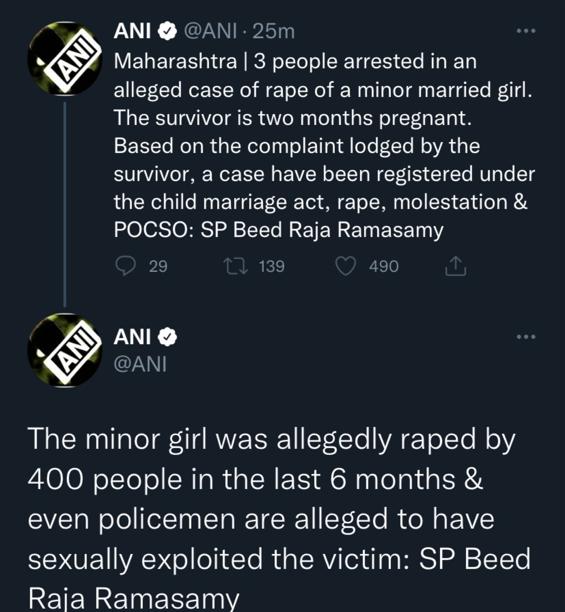 Golgappa_09's tweet photo. 400 ANIMALS WERE RAPING THAT 16 YRS OLD OVER SIX MONTHS. HOW COME THIS IS NOT A NATIONAL NEWS STORY. https://t.co/IhUXVjXMzd