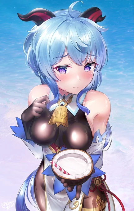 「どうぞ…」🌴🐐🥥🥛 