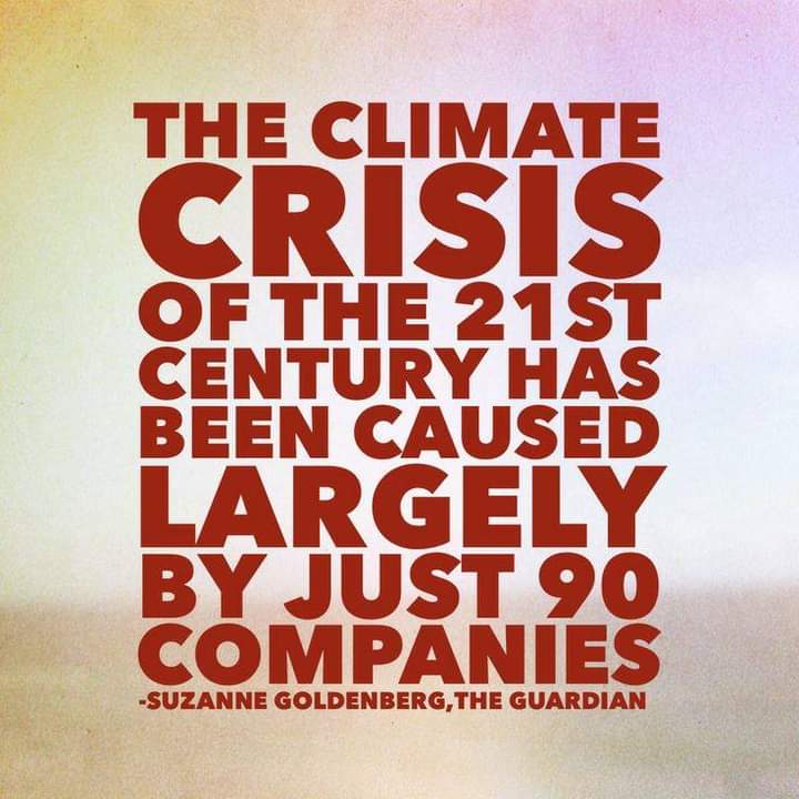 Earth1stlinda2's tweet photo. @xiyebastida I'm with you, they're the 1%,while millions across our #BlueGreenPlanet  🌏 will #Vote4ClimateAction 

The times are a changin' &amp; the #Fossilfool industry &amp; their #PuppetGovernments know it.

So let environmental activism be the rent you pay for living on this amazing planet 🌏 https://t.co/SAkSZRBBpd
