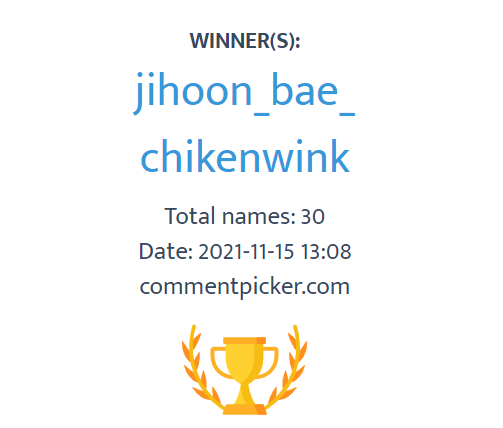 OnniesPick's tweet photo. 【Giveaway Event】
😍Congratulations to @jihoon_bae_ & @chikenwink for getting #ParkJihoon's KNIGHT Magazines👏
Thank you everyone who joined the event too💜
Stay tuned for more ;) Stay safe!
#OPevent #박지훈 #메이 #KPOP #HOTnCOLD https://t.co/3y6dyVy5vN