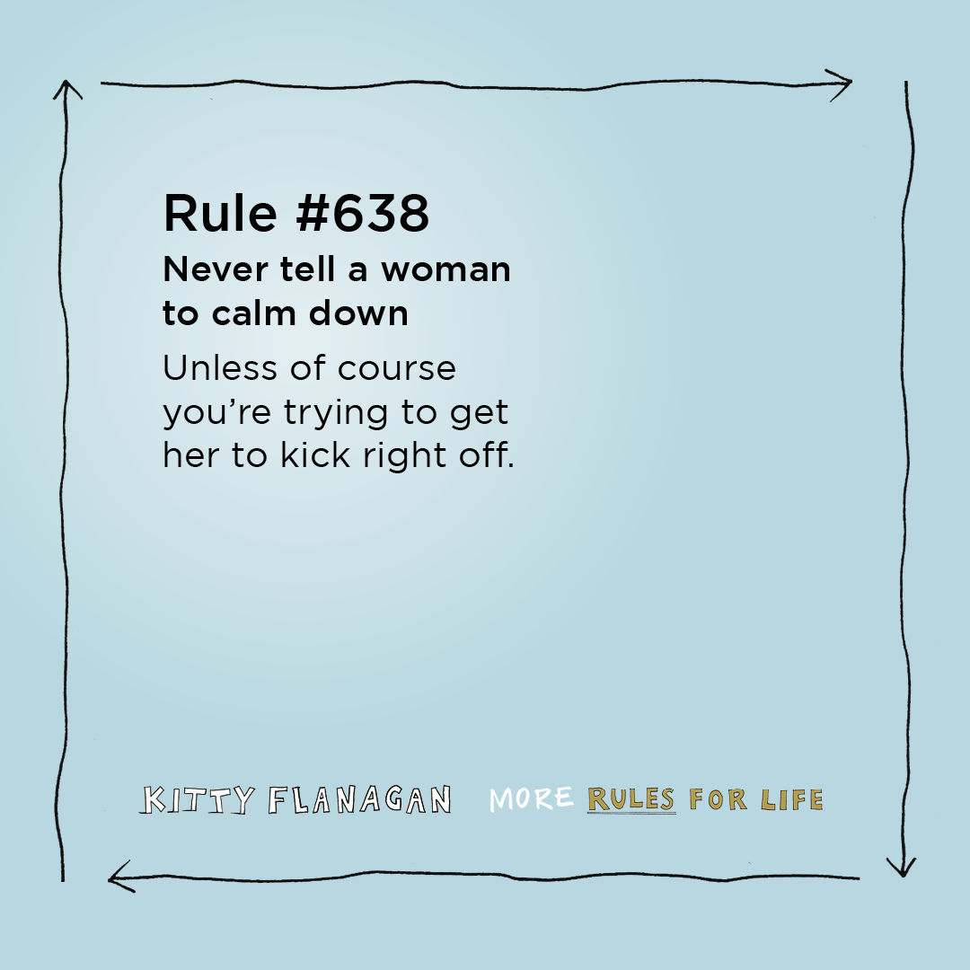 AllenAndUnwin's tweet photo. The world has changed and new rules are required. #MoreRulesForLife is the perfect companion to Kitty Flanagan's bestselling #488RulesForLife.
https://t.co/b28xRNkkev https://t.co/bqEciszCNO
