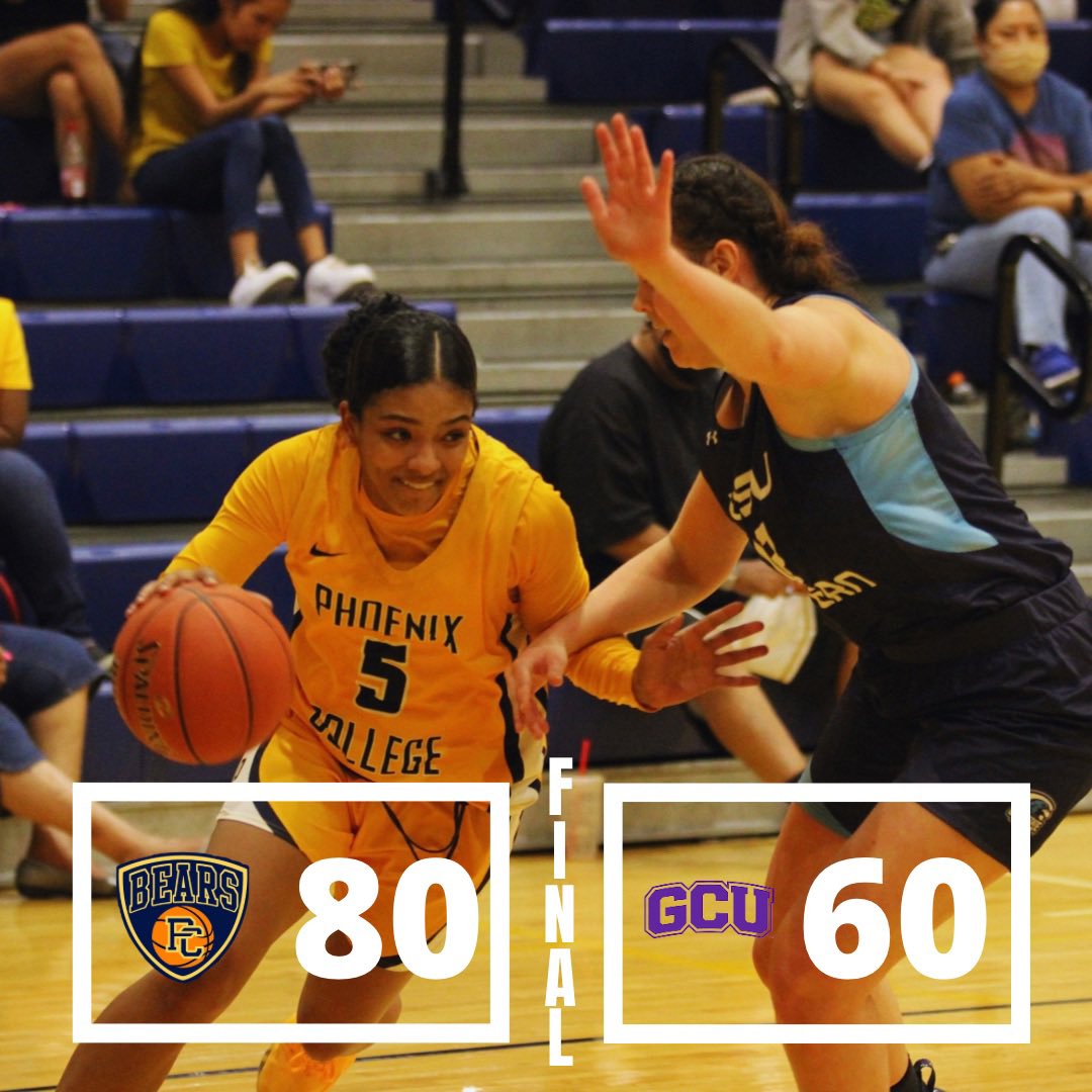 PC_WBB's tweet photo. Finished the weekend 2-1 with a win over GCU-JV 80-60. Four players in double figures, Janaya Berry was HUGE on the boards!  

Janaya Berry- 9pts, 14REB
Abrielle John- 17pts, 4reb, 4stl
Matalina Ochoa- 12pts
Destiny Turrieta- 11pts 
Valiyah Yazzie- 10pts https://t.co/BiQJ10lGyS