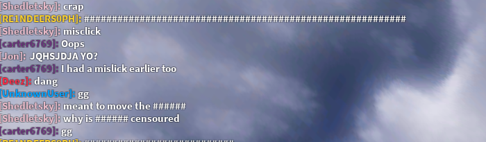 TIL: Roblox censors the word "bishop".