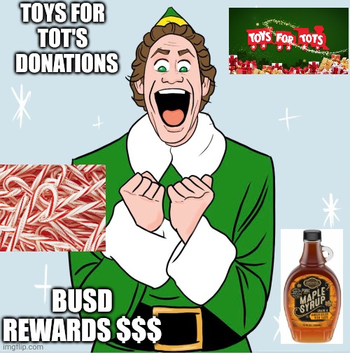 DocBurnsLunc's tweet photo. @DaSheriffCrypto #elf_token BUSD Rewards + Toys For Tots + Christmas Cheer = 🌙 https://t.co/hamsYJzFnH