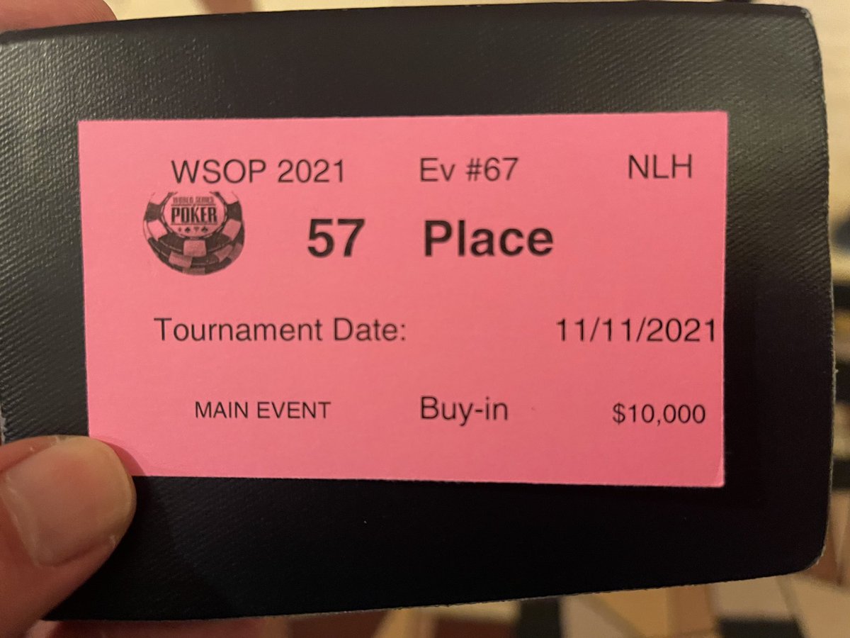 flapjack_jebus's tweet image. Can’t thank you all enough for the support. By far the most incredible poker experience of my life. Definitely the greatest poker tournament in the world and I highly recommend any poker player take a shot at least once. Can’t wait to do it again next year🤘 @WSOP
