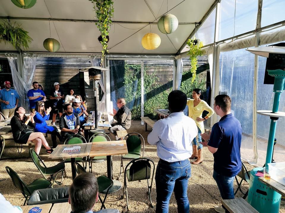 STCLHDems's tweet photo. When Republicans make it harder to vote, Young Dems Step Up!

Thank you to all of you who helped with yesterday's event. Together we were able to knock on over 1,800 doors registering Houstonians and distribute short forms to ensure registering to vote is still accessible! https://t.co/RAVIedEU00