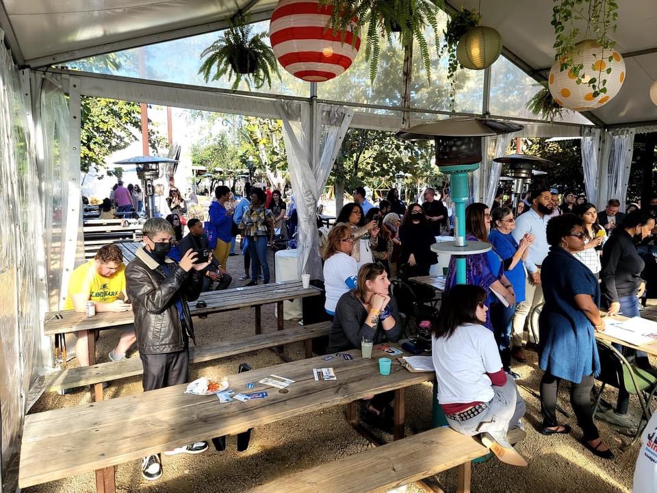 STCLHDems's tweet photo. When Republicans make it harder to vote, Young Dems Step Up!

Thank you to all of you who helped with yesterday's event. Together we were able to knock on over 1,800 doors registering Houstonians and distribute short forms to ensure registering to vote is still accessible! https://t.co/RAVIedEU00
