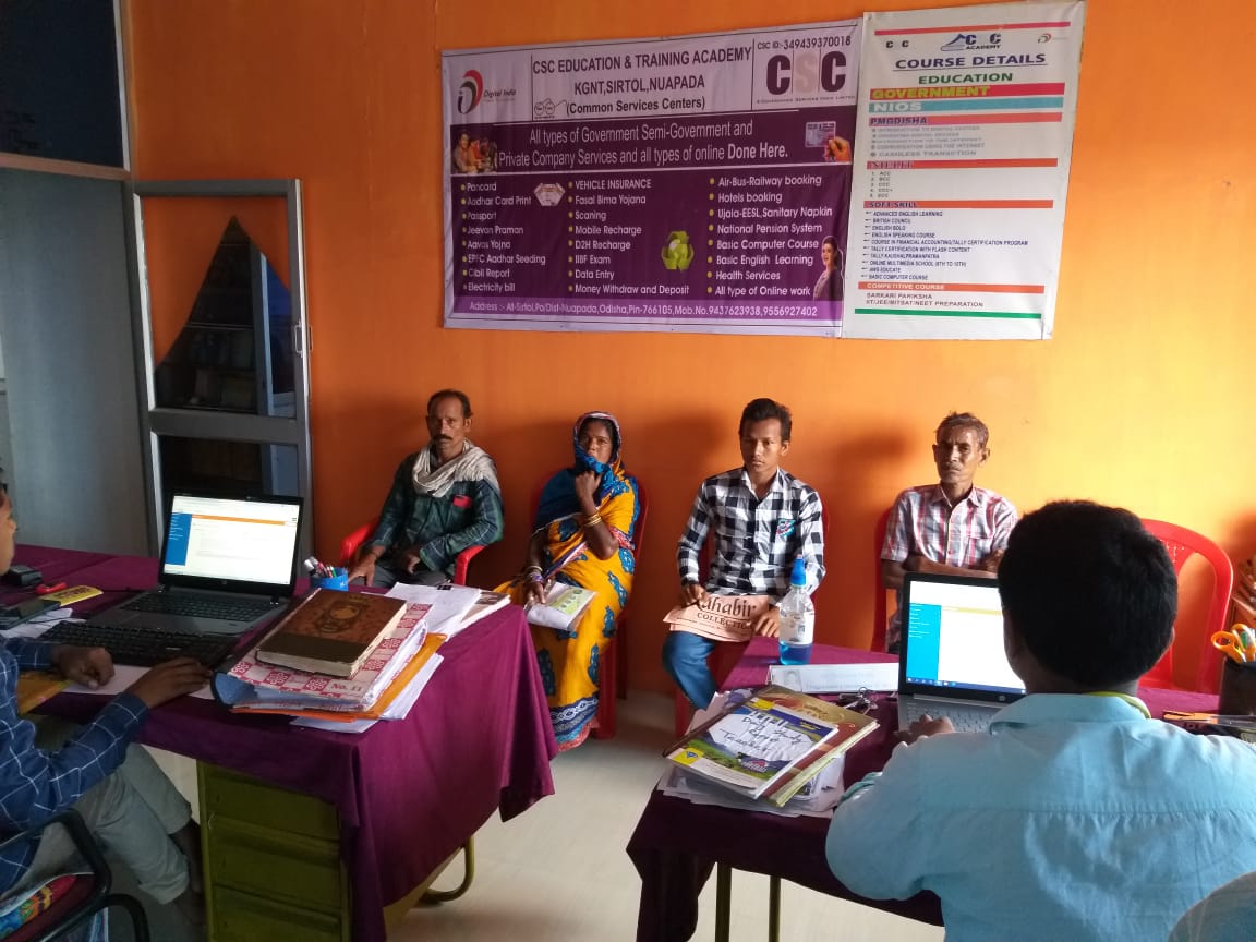 PMGDISHA registration camp going by CSC VLE-JAY NARAYAN GHOSH, Nuapada, Odisha.

#JanajatiGauravDiwas 

<a href="/AshwiniVaishnaw/">Ashwini Vaishnaw</a> <a href="/Bishweswar_Tudu/">Bishweswar Tudu</a> <a href="/CSCegov_/">CSCeGov</a> <a href="/dintya15/">dinesh tyagi Retd IAS</a> <a href="/sanjaykrakesh/">Sanjay K Rakesh</a> <a href="/SwornaprabhaSi1/">Swornaprabha Singh</a> <a href="/DM_Nuapada/">Collector & DM, Nuapada</a>