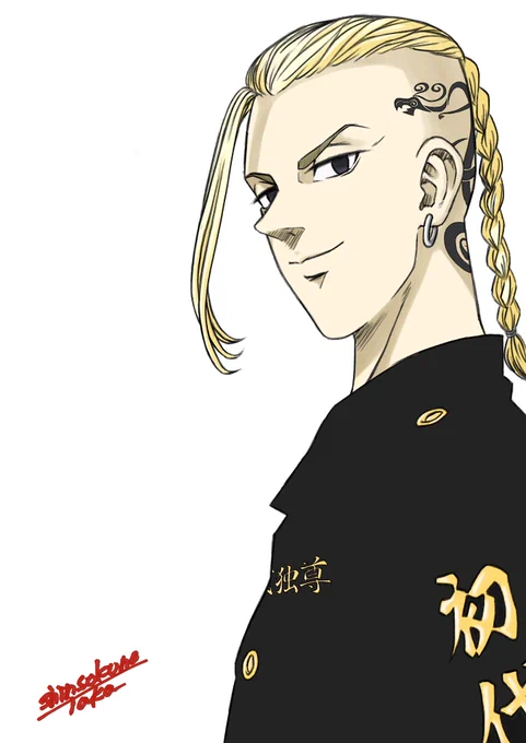 #東京リベンジャーズ

【龍宮寺堅・ドラケン】

最近ハマってめっちゃおもろい😊

みらいさん(佐野万次郎)とコラボ絵になります。

コラボ絵になる前の単独画像上げときます😊

 #東京卍リベンジャーズ  #龍宮寺堅 #ドラケン #佐野万次郎 #マイキー #東京卍會 