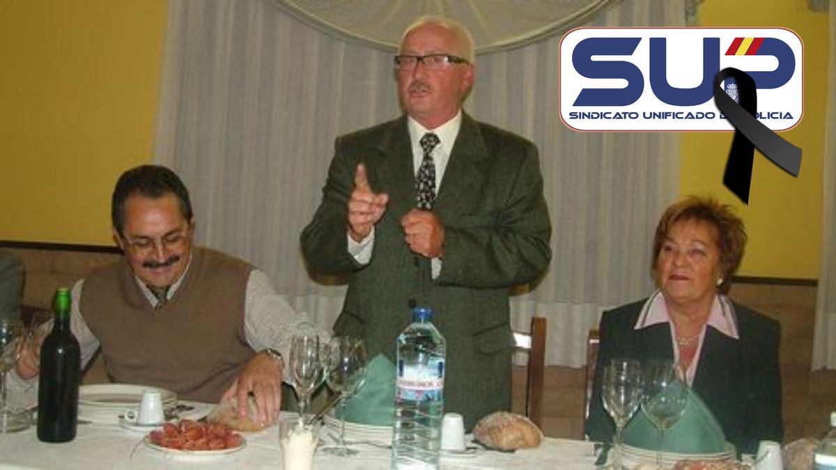 Lamentamos comunicar el fallecimiento de nuestro compañero Miguel Cano, uno de los fundadores del <a href="/Sup_Policia/">SUP</a> en #Pontevedra
Tu espíritu de lucha sindical inspira a muchos #Policías a trabajar para mejorar el colectivo.
Mandamos un fuerte abrazo a la familia y amigos.
#DEP