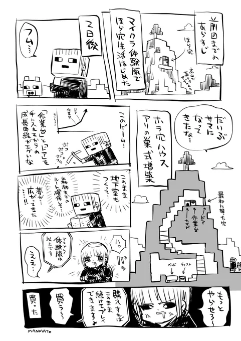 マイクラ体験版、完 