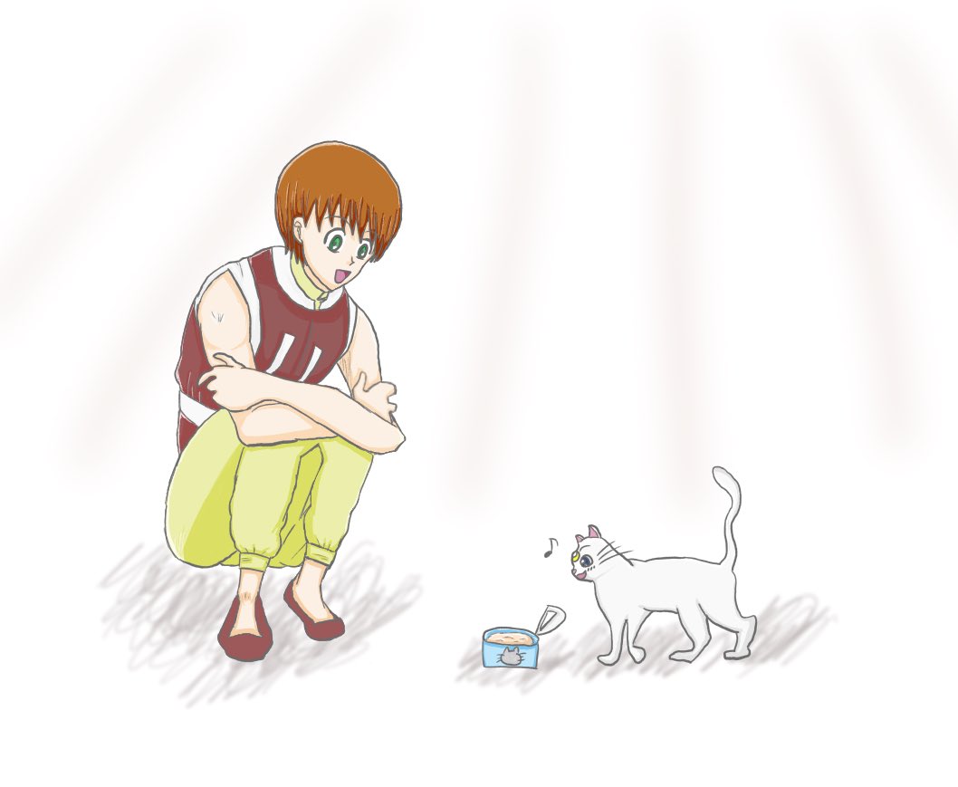 mgrmgrmg's tweet photo. シャルナーク&amp;アルテミス
同じ声優さん(旧) 
#hxh #hxhfanart https://t.co/FGo7tVgntV