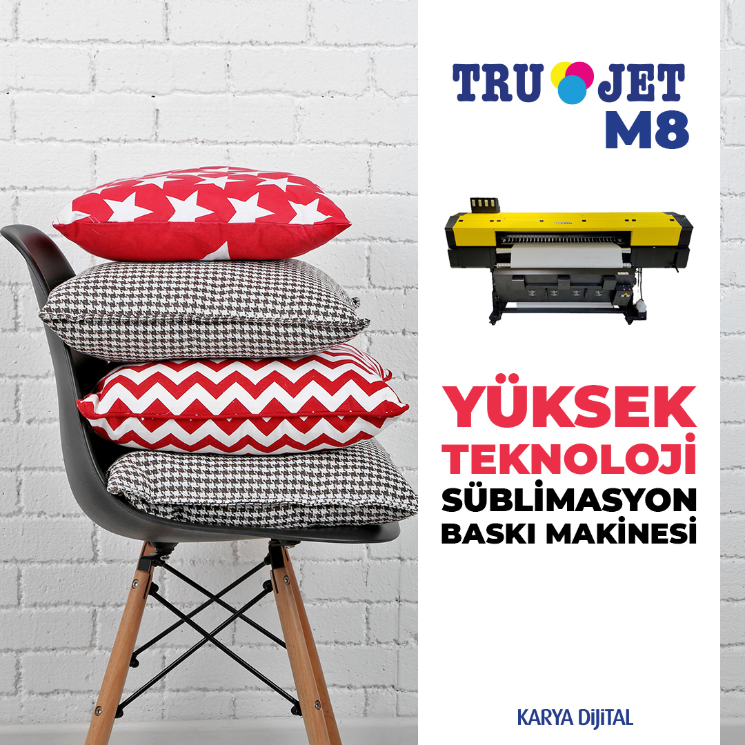 Trujet M8 Dijital Tekstil Süblimasyon Baskı Makinesi

#dijitalbaski #digitalprinting #textileprint #textileprinting #dijitalbaskımakineleri #teknikservis #tekstilbaskı #trujet #sublimation #digitalsublimation