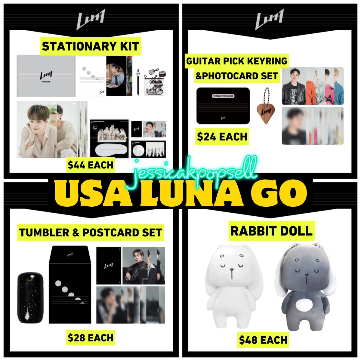 Jessicakpopsell's tweet photo. USA GO for <Let Me Be Your Knight> LUNA official MD
🌕Price: varies
📍1st Payment due: 11/20 11:59PM EST
📜https://t.co/CuNZsmhs4k

#LetMeBeYourKnight #IWillBeYourNight #너의밤이되어줄게 #UKISS #NUEST #AB6IX #ab6ixgo
#junyoung #jun #jisung #jr #jonghyun #donghyun #dongjoo https://t.co/NNTMylBbkM