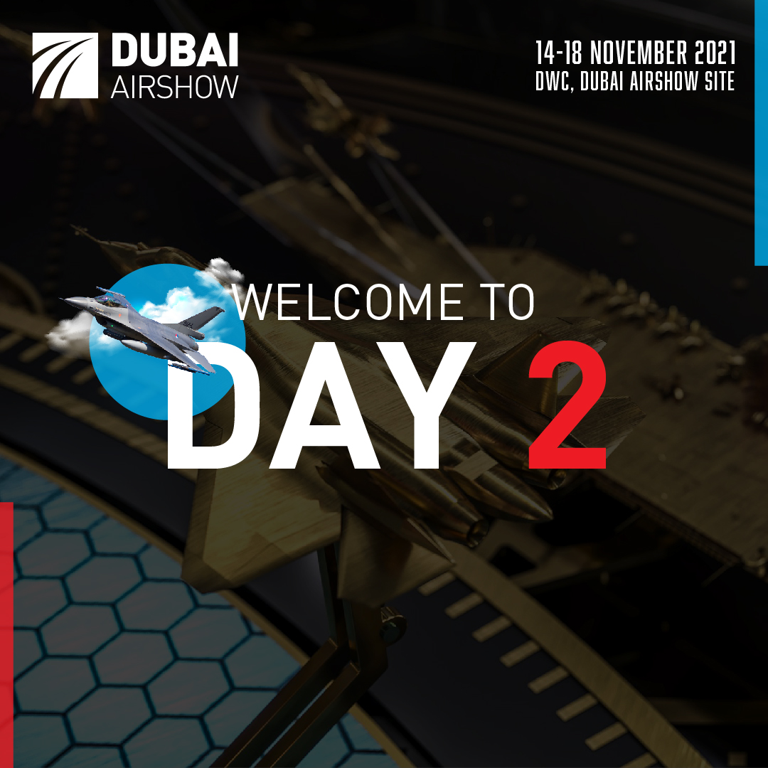 Are you ready for another great day at #DubaiAirshow? Join us to discover the latest aviation technologies, hours of impactful content and exciting flight displays! ✈️

Our doors are NOW OPEN from 10am until 5:30pm today 📍 DWC, Dubai Airshow Site. See you there! 🙌