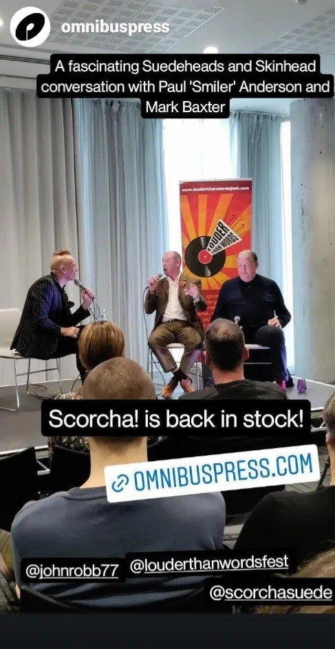 ScorchaSuede's tweet photo. Thanks to everyone we met @Lthanwordsfest over the weekend, great to say hello.
#enjoyedthat @johnrobb77 @OmnibusPress @TheMumper https://t.co/WKq3xOdz9B