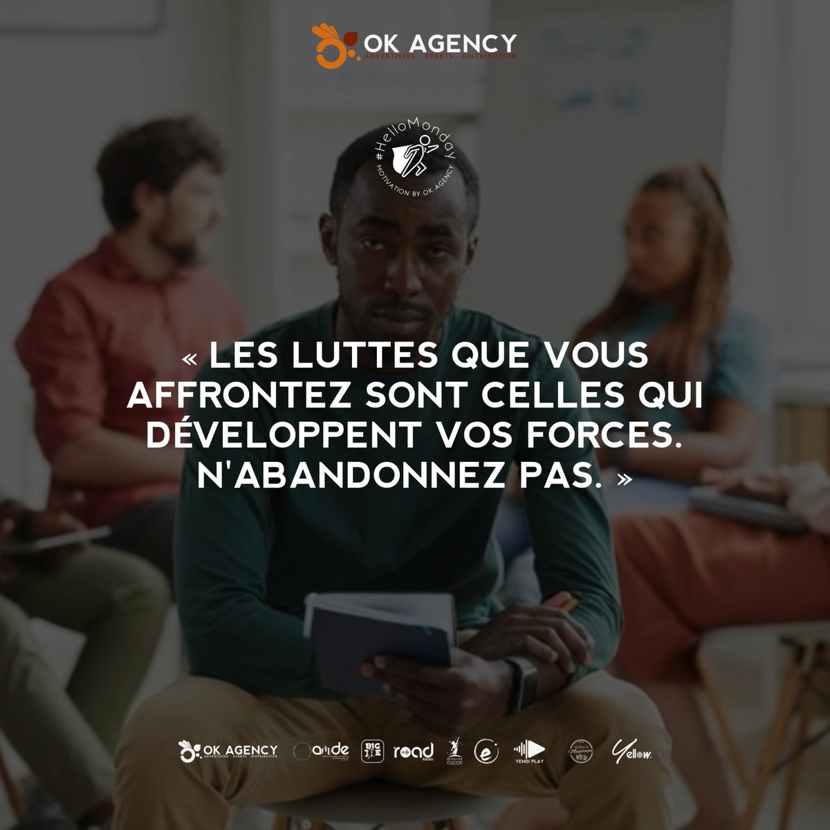 mosaicagence's tweet photo. Les luttes que vous affrontez sont celles qui développent vos forces. N'abandonnez pas.

Bonjour et bon début de semaine à tous. 

Like commente partage 👈🏽

#HelloMonday
#MondayMotivation
#NewWeeksGoals
#AgencedePub
#OkAgency
#Team228
#Denyigban https://t.co/aPMrobCYJM