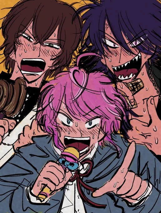 お疲れ様だった~~!!!原稿中で絵が描けなくて無念、、勝とうね 