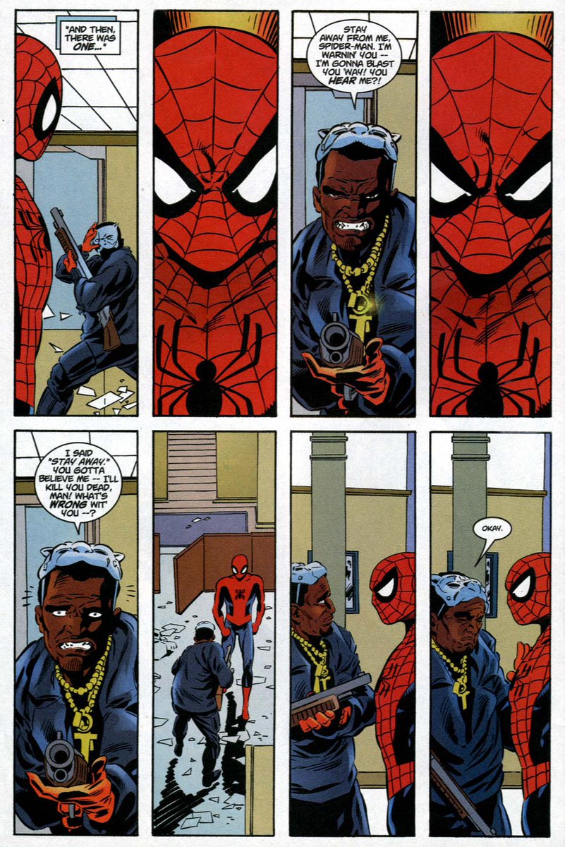 HeyItsAkachi's tweet photo. @VImmortalis @IGN Spider-Man has been through some shit my guy https://t.co/XFiLPYCqBj