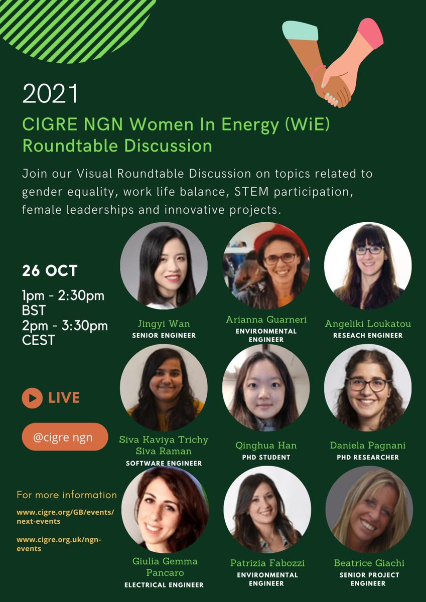 CIGREUKNGN's tweet photo. Inspiring stories were heard from all speakers, identifying gender gaps and the importance of mentoring, but most importantly attempted to offer solutions on how female leadership can be promoted and sustained.

For the full report and recording follow: https://t.co/T6H5LjClrU https://t.co/PXt2p1BZKX
