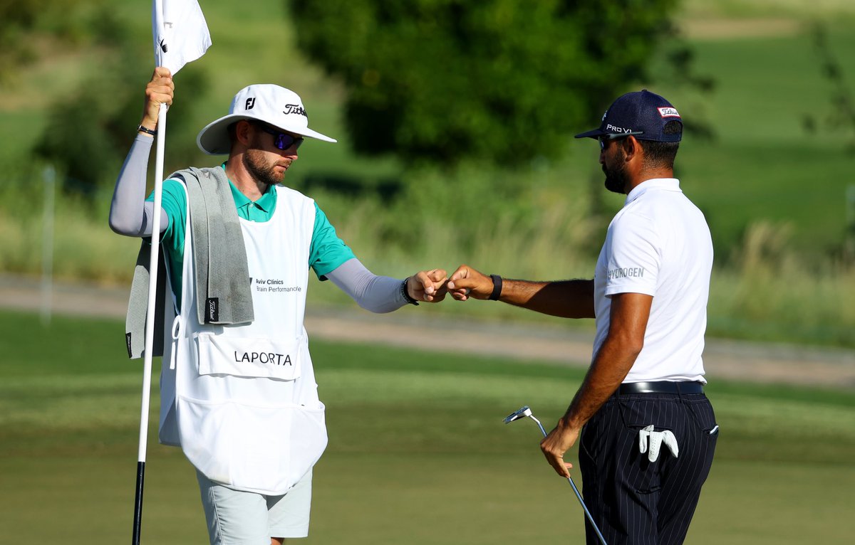 Golf summed up in 4 photos 😅 #AVIVDubaiChampionship