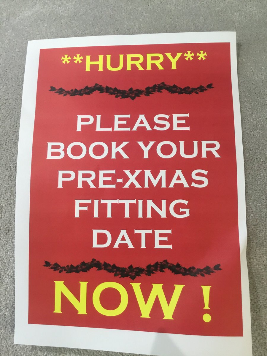 It’s the final call for Pre-Xmas fitting - come and see us this week for some superb deals and your carpet installed before Christmas - guaranteed !!   #carpets #flooring #pangbourne #woodcote #goring #tilehurst #purley #whitchurch #theale