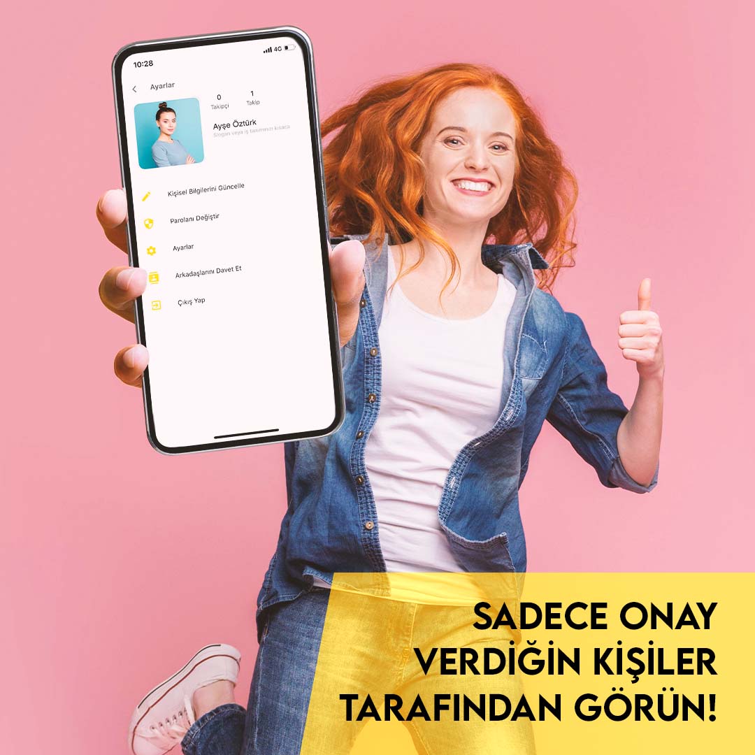 #Jobuum’da profil ayarlarını dilediğin gibi düzenleyebilir, sadece onay verdiğin kişiler tarafından görülebilirsin.

Jobuum’u hemen indir ve hayal ettiğin işi anında bul.

#GösterKendini #Jobuum #MülakatCepte