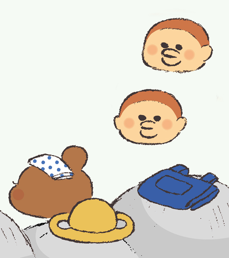 Kodomoe コドモエ 編集部 Rt Kodomoe Mori 12月号とじこみ付録のカレンダーは 絵本 ノラネコぐんだん ラーメンやさん の下絵に パソコンで着彩したイラスト を使っています 服を几帳面に畳んでから温泉につかるヒゲのおじさん ガッツ山本さん が