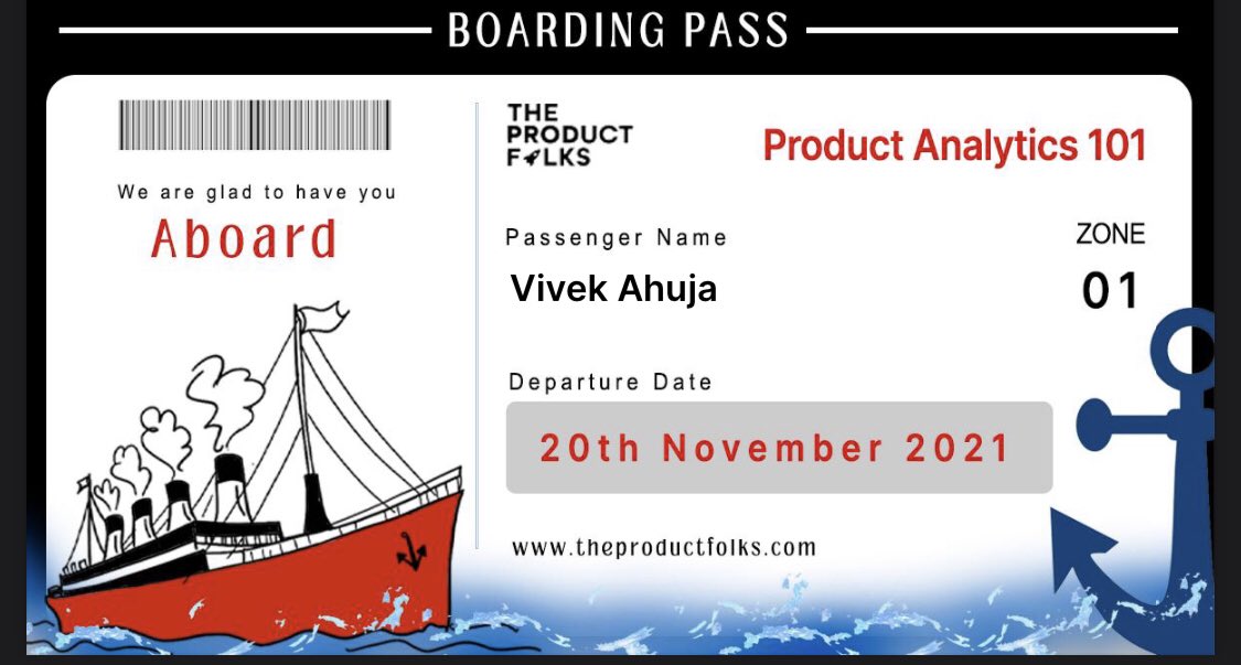 vivnons's tweet photo. Onboard to product analytics!!!
I want to learn how to visualise data like a product analyst &amp; take data driven decisions for the problem. 😁😁🚀🚀
@TheProductfolks https://t.co/Q7oDQicgRZ