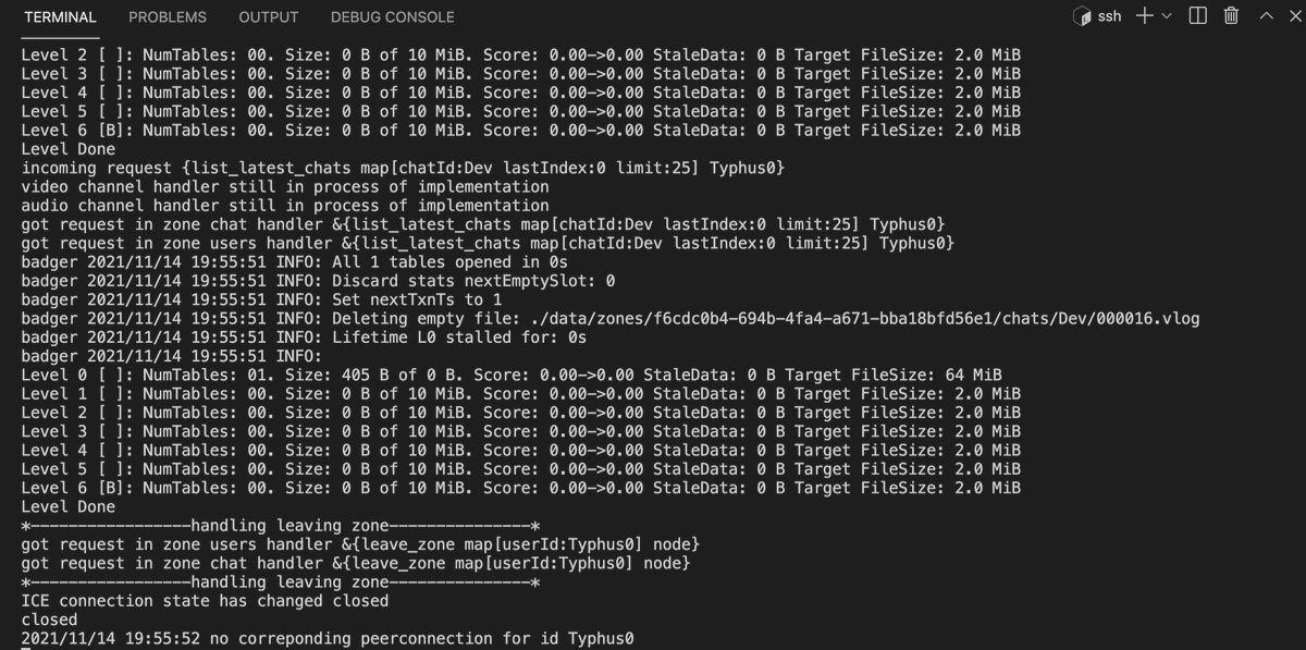 zippytal's tweet image. Part 2/3
Node running on linux terminal