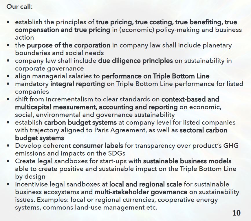 Managers4Future's tweet image. We agree with Greta and call for new leadership for an #EconomyForFuture:

1. divest from extractive economy
2. mainstream sustainable finance, law &amp;amp;leadership

Read our paper: lnkd.in/eY-kKbAg

Join us and sign our Call To Action: lnkd.in/epn2X348 

#NewLeadership