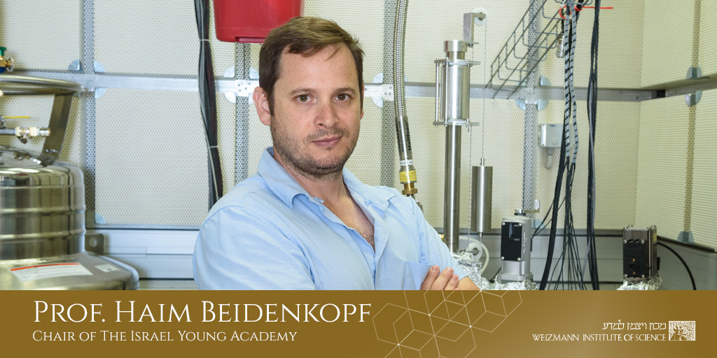 Congrats to Prof. Haim Beidenkopf who has been elected as Chair of The Israel Young Academy 👏👏👏 <a href="/youngAcademyIL/">IsraelYoungAcademy</a>