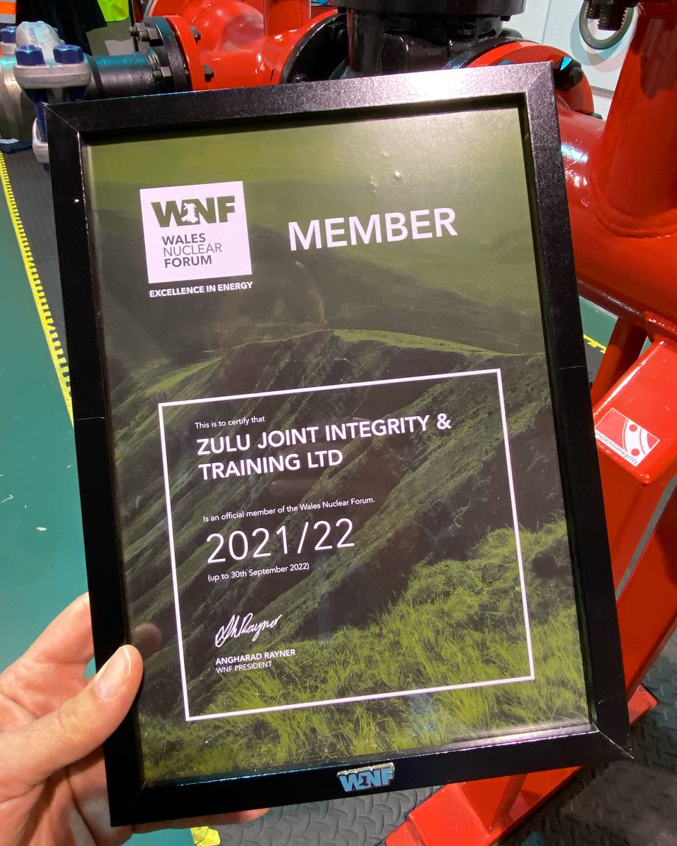 zulu_eng's tweet photo. We are delighted to announce our renewed membership of the Wales Nuclear Forum @WNuclearForum. Providing a platform for strategic engagement between the nuclear industry and service providers/suppliers based in Wales. #netzeroneedsnuclear https://t.co/afLDf1NUpj