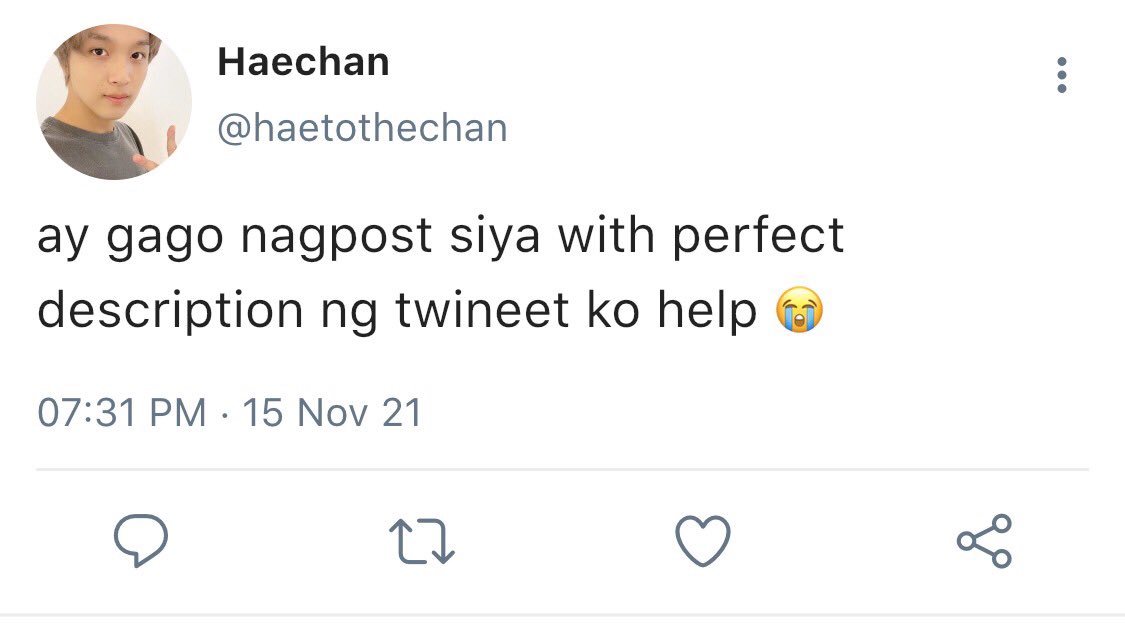 SESSION127's tweet photo. a #renhyuck short/mini au—

Kung saan gumawa ng dummy account si Haechan para malayang makapagtweet ng kalat niya para sa crush niyang si Renjun. Nagkakalat lang ba talaga o nagpapansin? https://t.co/c9SVPye8nV