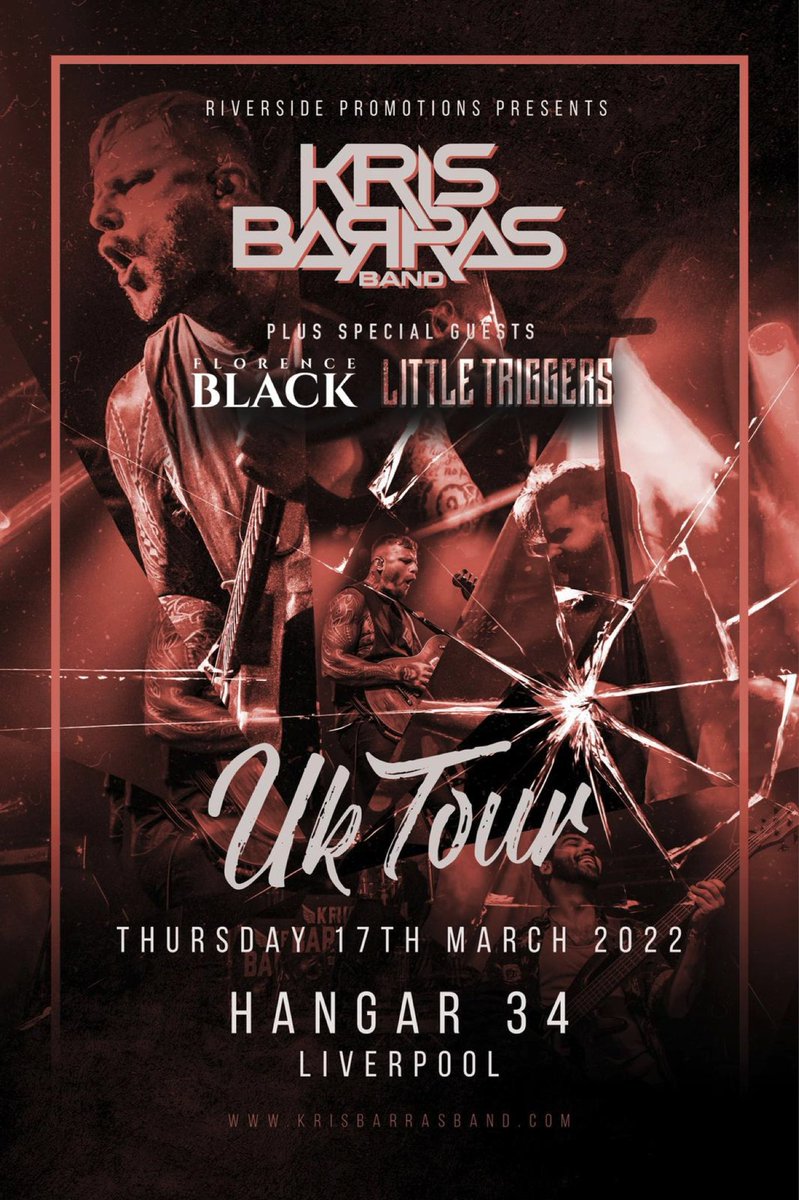 What a line up this is. <a href="/KrisBarrasBand/">Kris Barras Band</a> <a href="/florenceblackUK/">Florence Black</a> @LittleTriggers_