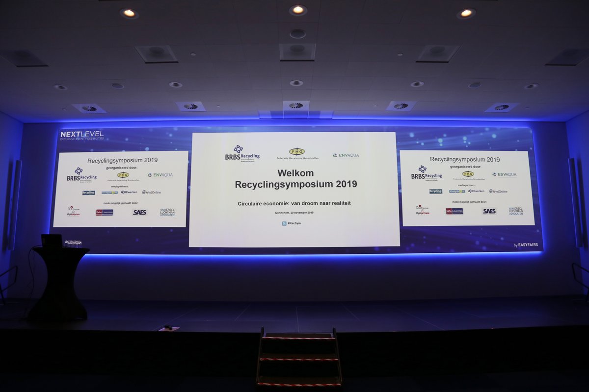 Over 2 dagen vindt de 9e editie van het #Recyclingsymposium plaats tijdens de Vakbeurs #Recycling in Gorinchem.
#recsym