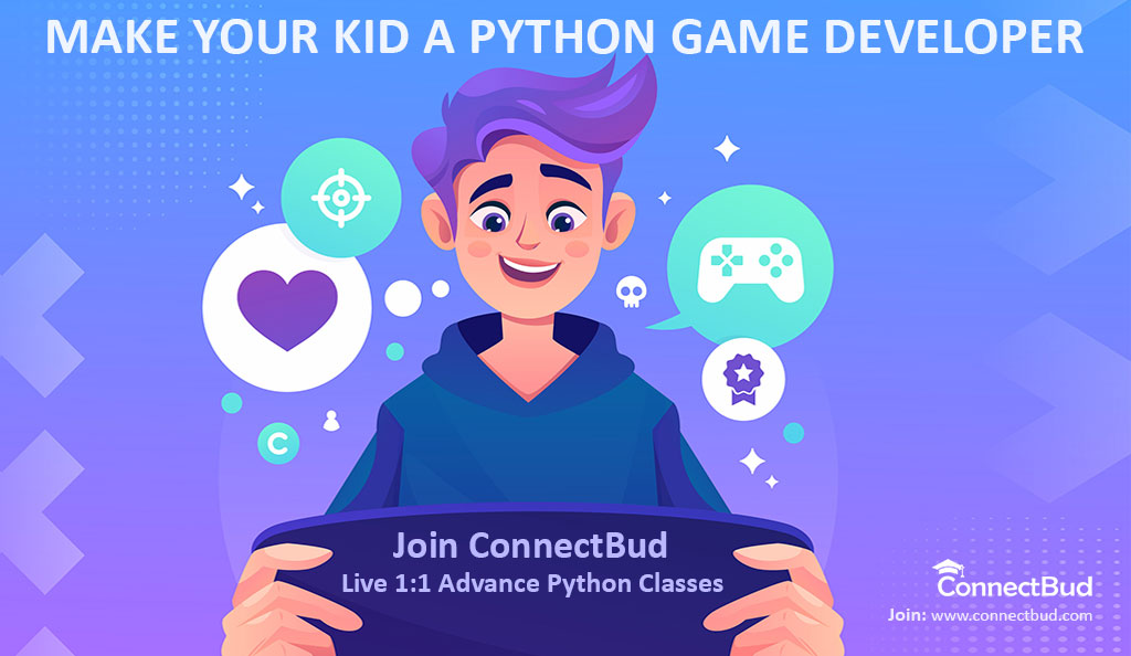 ConnectBud's tweet image. In our online Advance Python classes, your child will learn the skills to create amazing interactive games.
Join Now- connectbud.com
#advancepython #python #game #CodeNewbie #codingforkids #100DaysOfCode #parents #kids #Viral #schoolreopen #learning