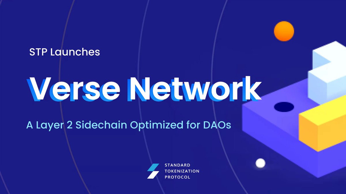 awenetwork_ai's tweet photo. STP Launches Verse Network, a Layer2 sidechain optimized for DAOs. Co-Developed with the @Meter_IO, Verse Network aims to deliver a censorship resistant, front running resistant, and high performance solution tailored towards next gen DAOs and DApps.

https://t.co/cxcvXHdCGp https://t.co/vDMvUFpuf0