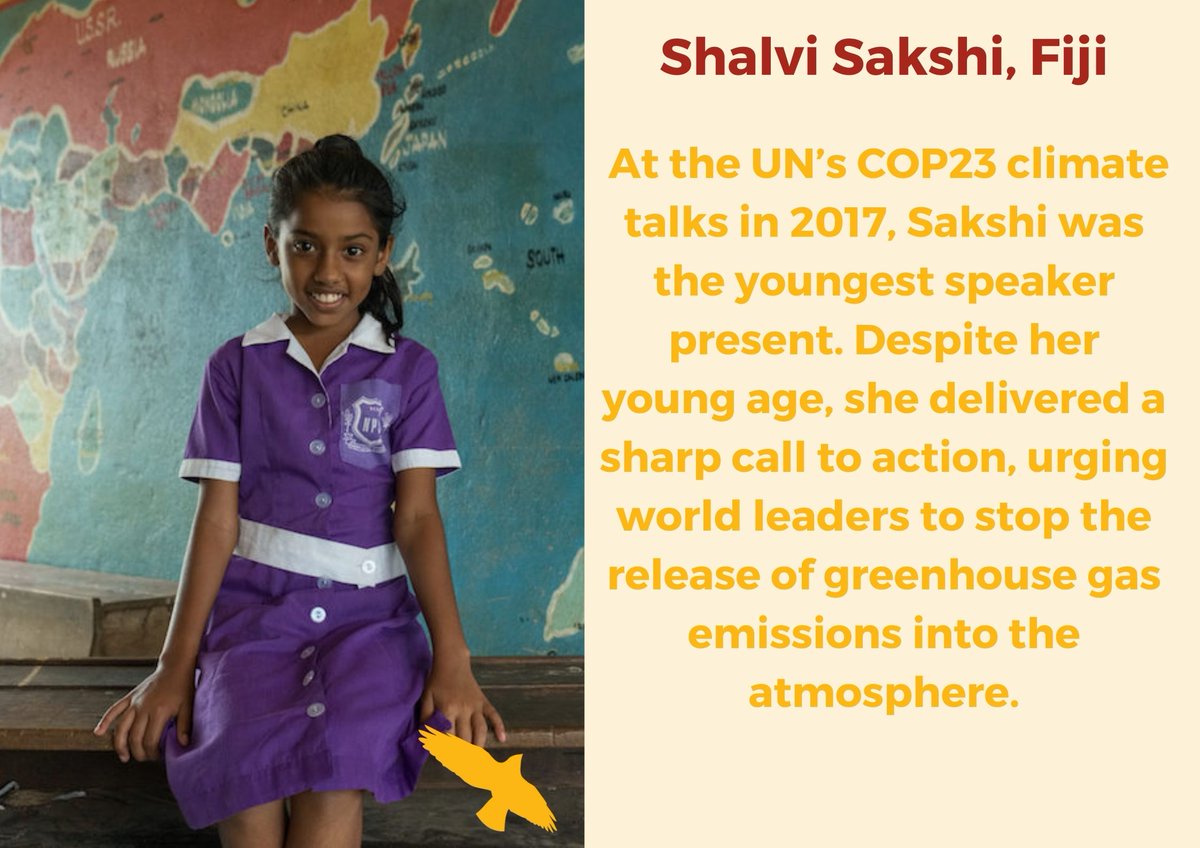 (2/2) Here's to female #ClimateChange activists!