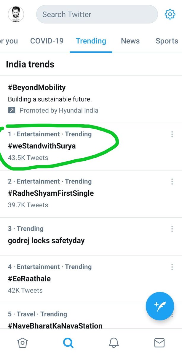 Ryomen_Baji's tweet photo. No:1 Trending in India
#weStandwithSurya ♥️✌️✌️✌️ https://t.co/qUOvgyVFwb