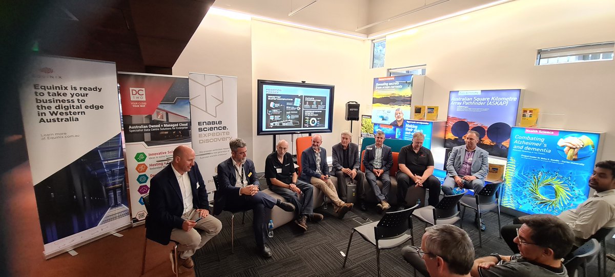 And it was a hit! Thanks, <a href="/TomZorde/">Tom Zorde</a> for bringing Perth #IoT community to Pawsey. It was an uplifting discussion on #sustainability in data centres. Incredible panellists from <a href="/CurtinUni/">Curtin University</a> @dctwohosted <a href="/FSS_Au/">Future Smart Strategies™</a> <a href="/Zella_DC/">Zella DC</a> <a href="/Equinix/">Equinix, Inc.</a> and <a href="/NEXIONGroup/">NEXION Group</a>.🥳