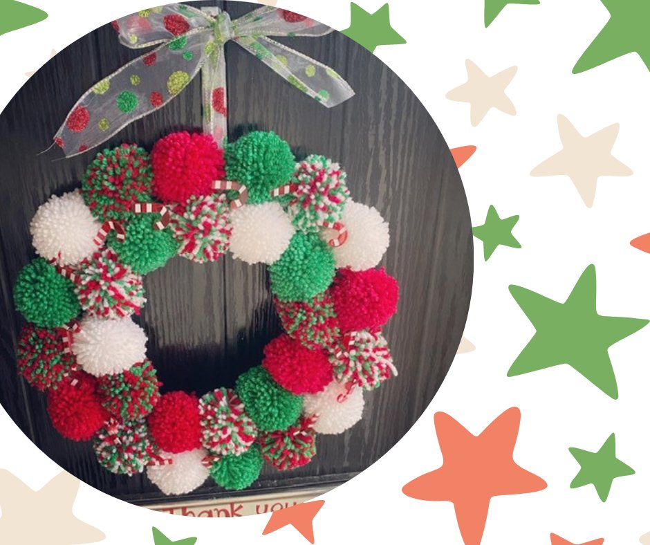 ageukbarnet's tweet photo. One week to go!
This wonderful pom pom wreath &amp; lots more fantastic winter crafts &amp; cards for sale at our Winter Craft Fair this Sunday 21 November..
All your Xmas pressies sorted! 
Join us between 11am &amp; 3pm at the Ann Owens Centre, Oak Lane #EastFinchley #N2!
@N2United #barnet https://t.co/lzfEFIVr8S