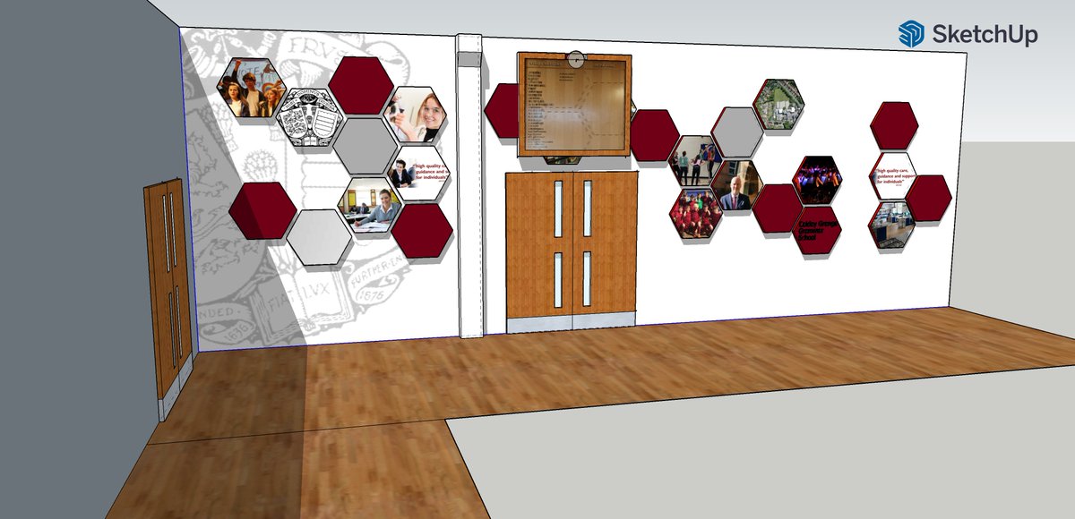 Nice to be involved in developing some designs for the school .... starting to get there! @CGGSNews Thanks to our amazing technician for spending some time drawing these ideas up!