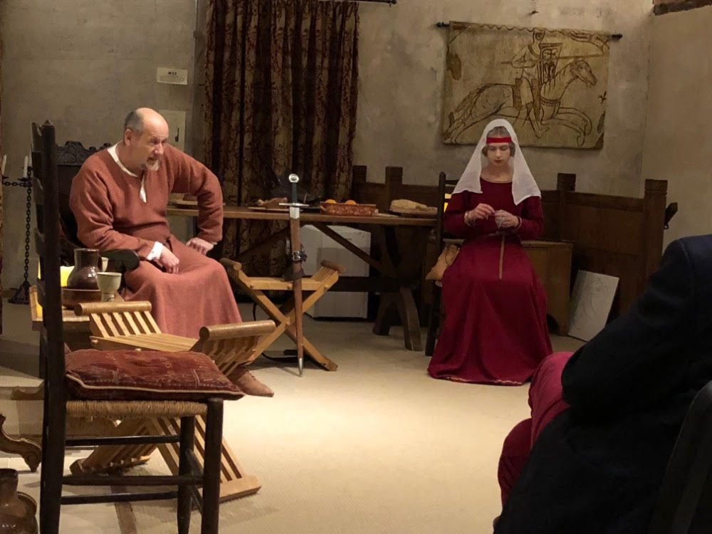KingJohnsHouse's tweet photo. Hubert de Burgh #hdb recollects the reign of our Lord King John for local nobility on the eve of the gift of the King's House to @RomseyAbbey by Henry III on 9th November 1221. 800 years ago. #JoinThe800 #AllThings800. More #Heritage, more #History, @moreTestValley @Visit_Romsey https://t.co/p7jSoBJj6n