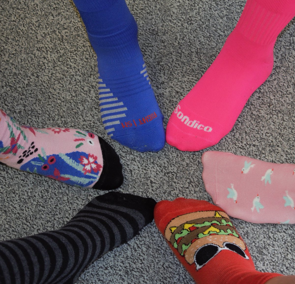 To mark the start of our Nurturing Hearts Week, we are wearing odd socks to celebrate the fact we are all unique! ❤️💙 #OddSocksDay #antibullyingweek2021